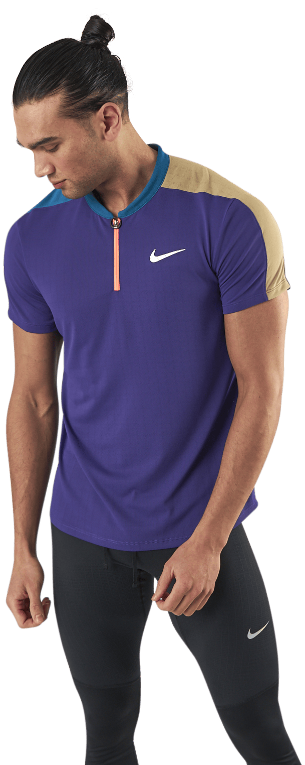 Court Breathe Slam Polo Purple/Green - Bild 2