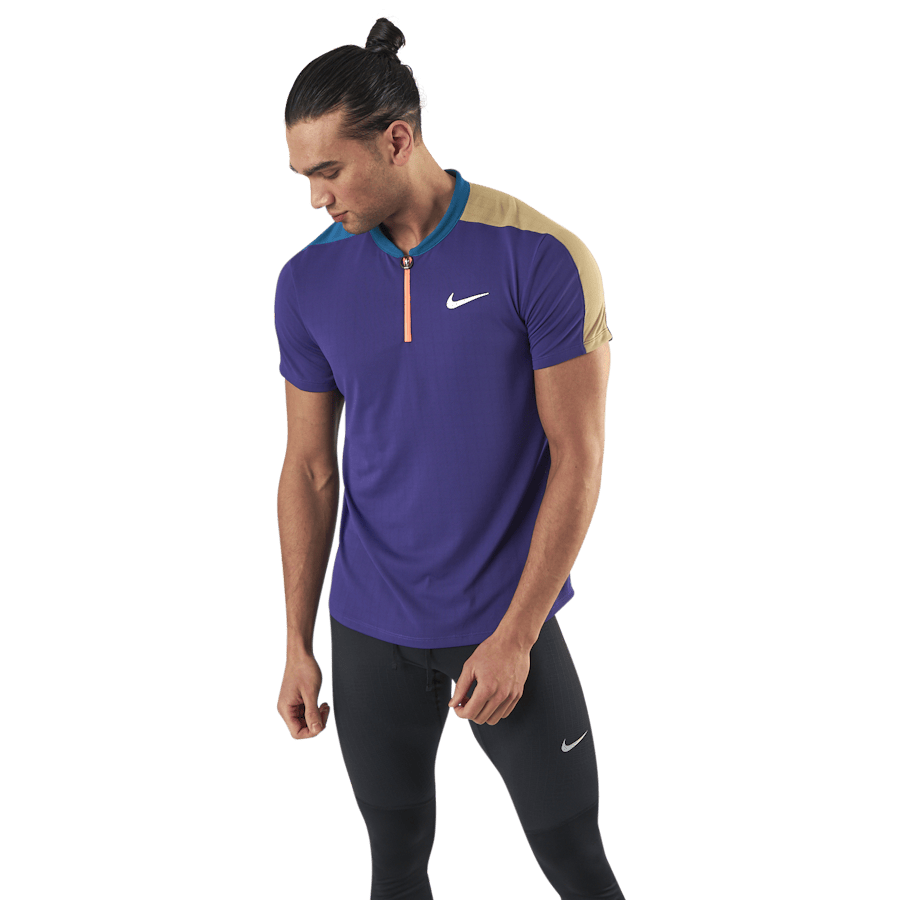 Court Breathe Slam Polo Purple/Green - Bild 2