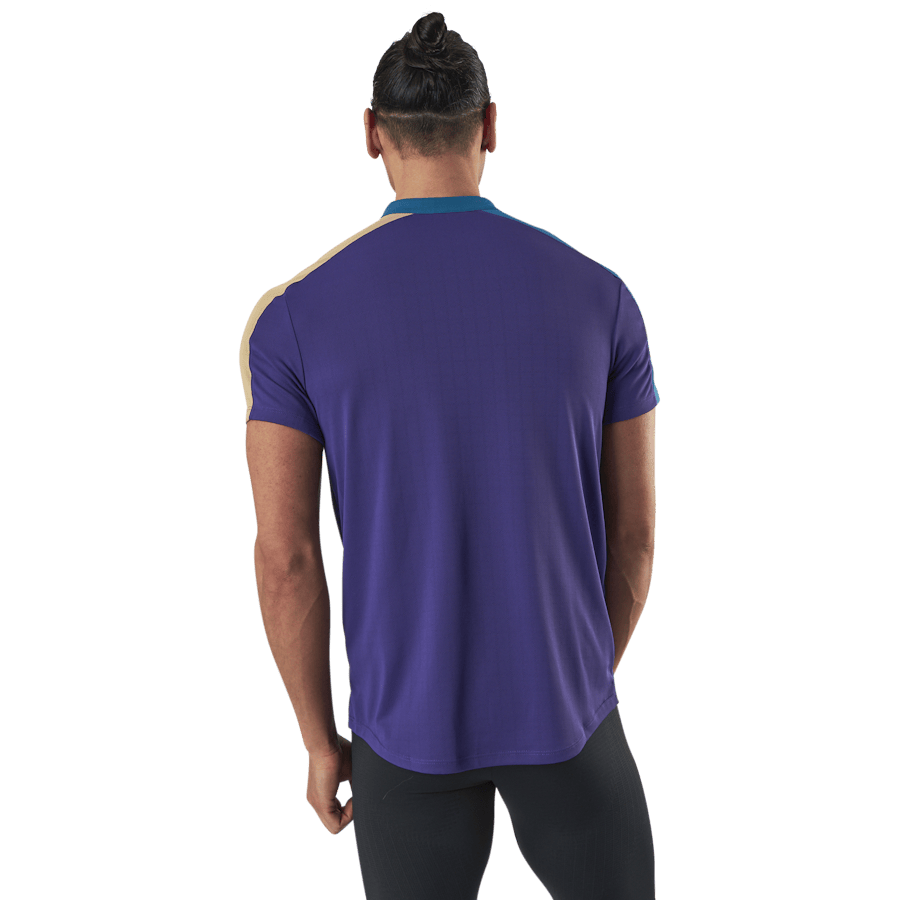 Court Breathe Slam Polo Purple/Green - Bild 3