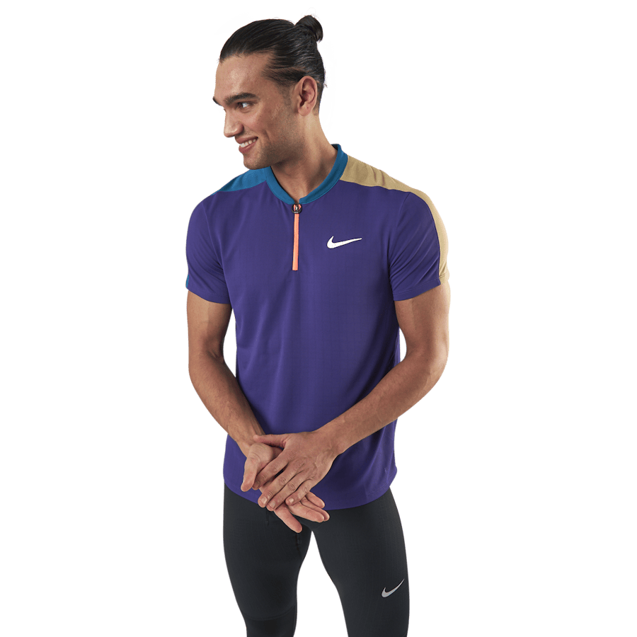 Court Breathe Slam Polo Purple/Green - Bild 4