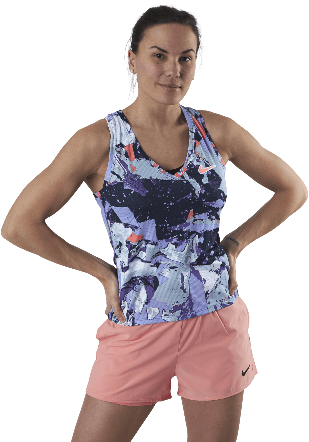 Court Victory Tank Patterned