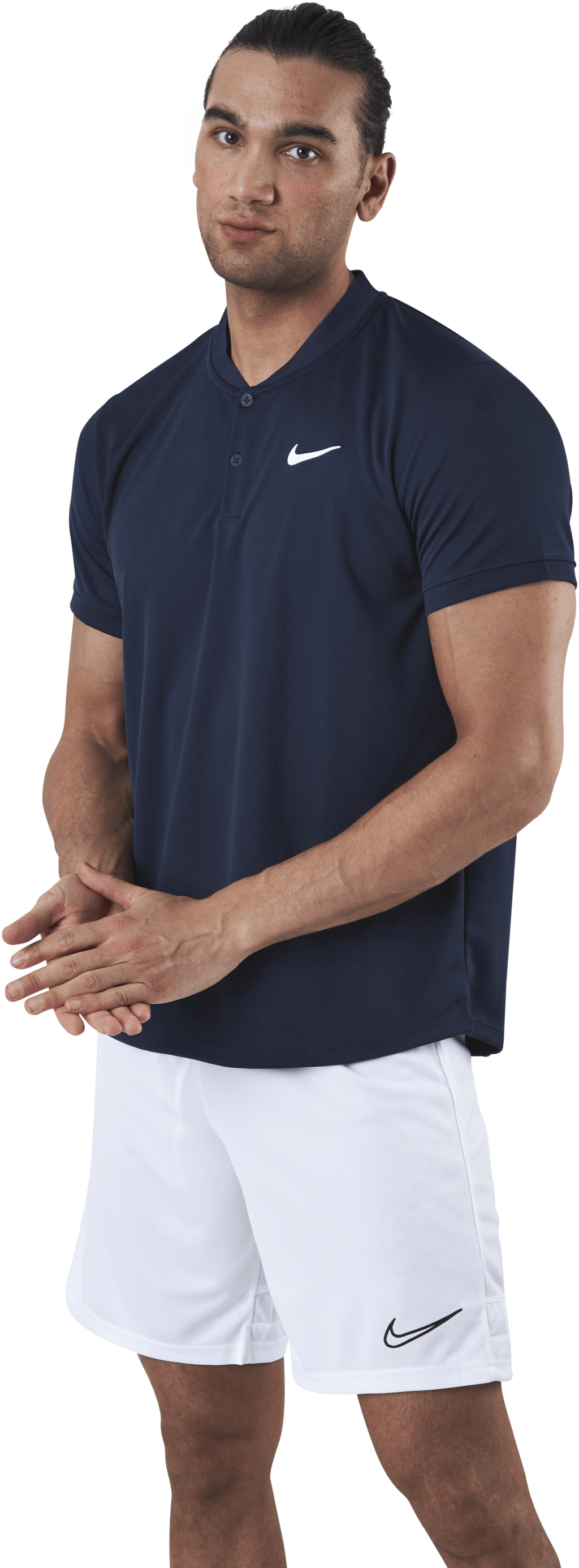 Court Dry Polo Blade Blue/White