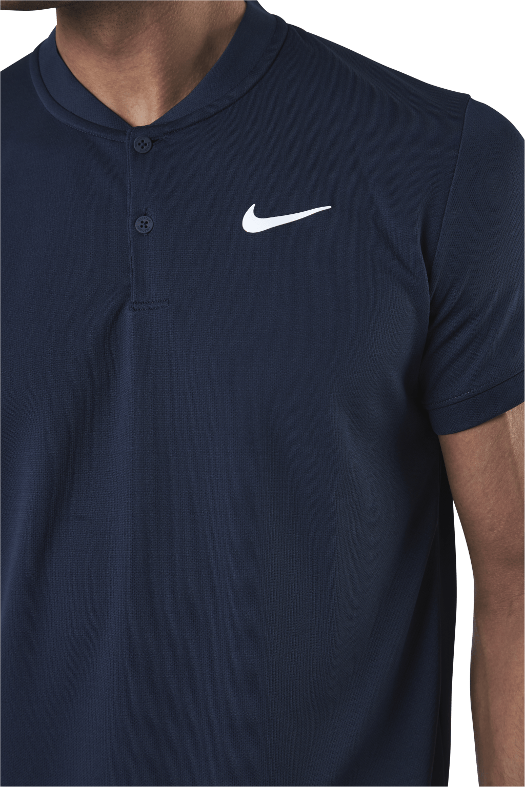 Court Dry Polo Blade Blue/White - Bild 4