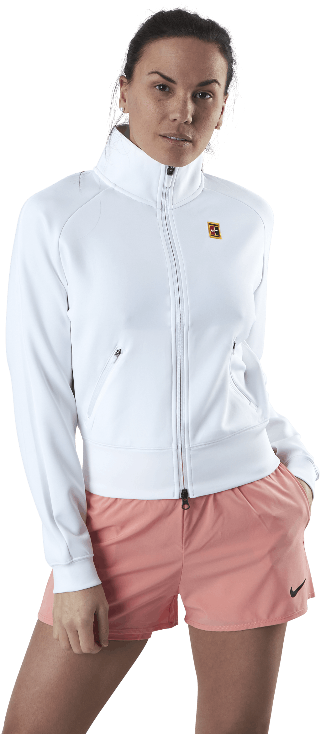 Court Heritage Jacket White, Female, Apparels, Shirts, Tennis, White, L