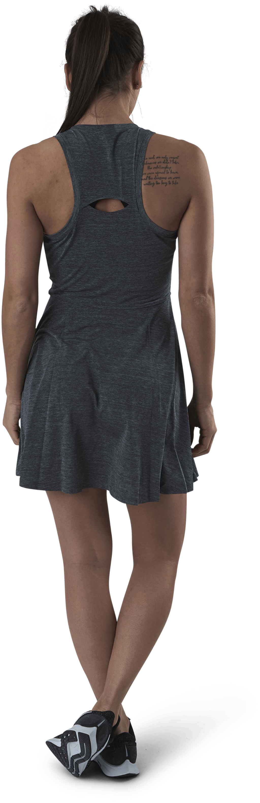 Court Advantage Dress White/Black - Bild 3