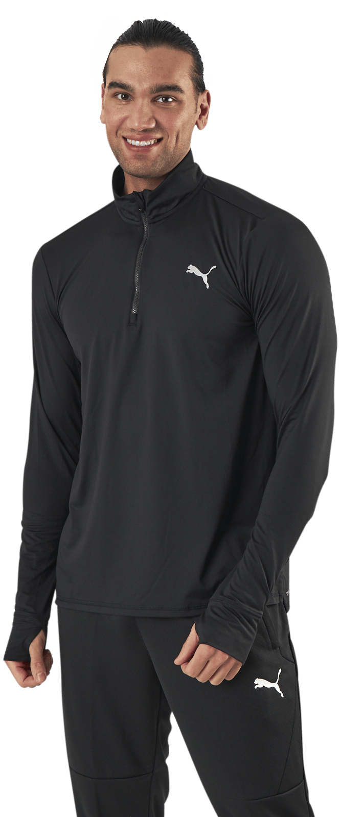 Favorite 1/4 Zip Black