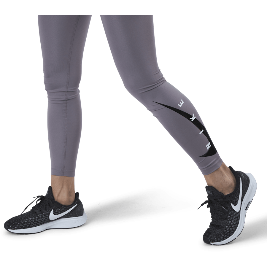 Swoosh Run Tight 7/8 Purple/Silver - Bild 4