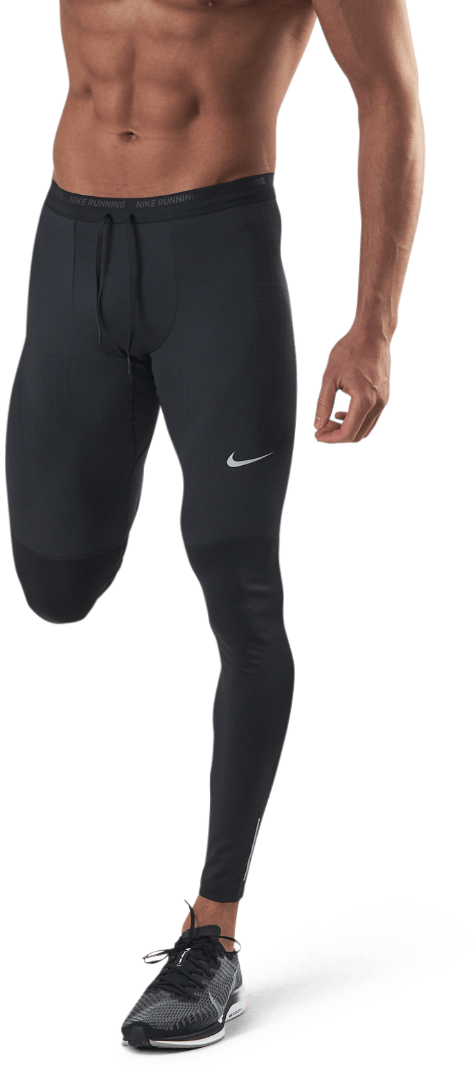 Phenom Elite Men's Running Tights BLACK/REFLECTIVE SILV - Bild 4