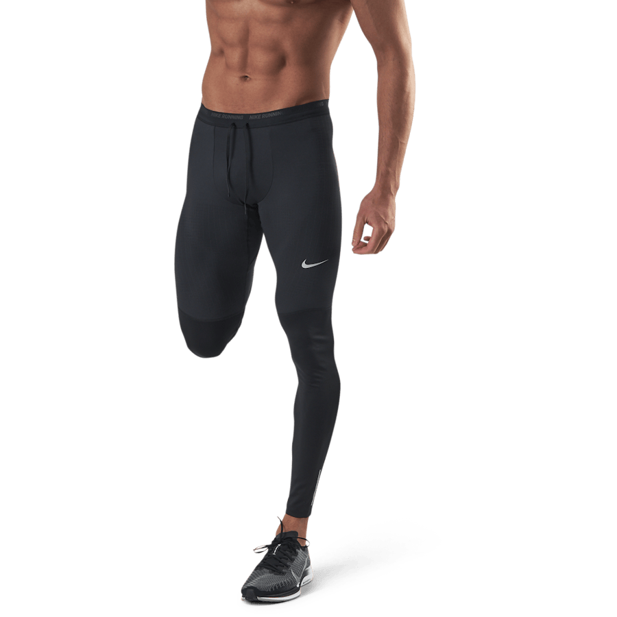 Phenom Elite Men's Running Tights BLACK/REFLECTIVE SILV - Bild 4