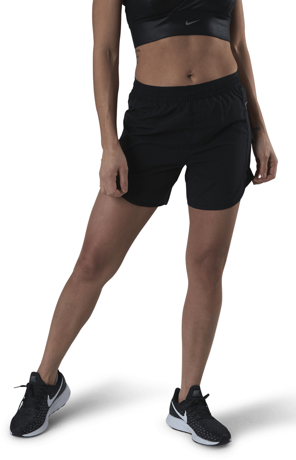 Tempo Luxe 5" Running Short Black, Female, Kläder, Shorts, Löpning, Svart, XL