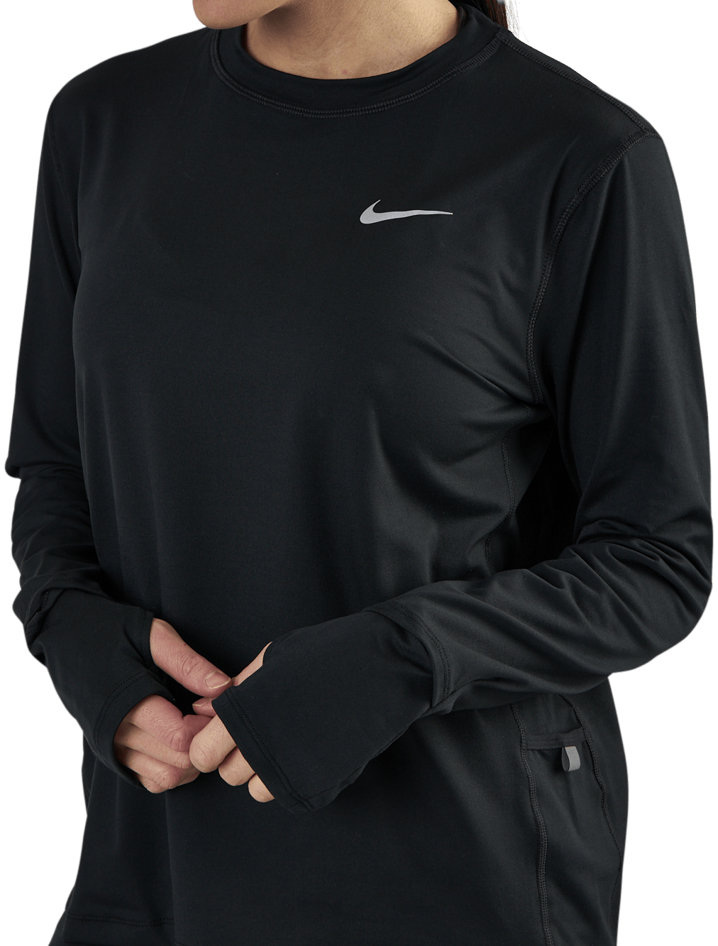 Dri-FIT Element Women’s Running Crew BLACK/REFLECTIVE SILV