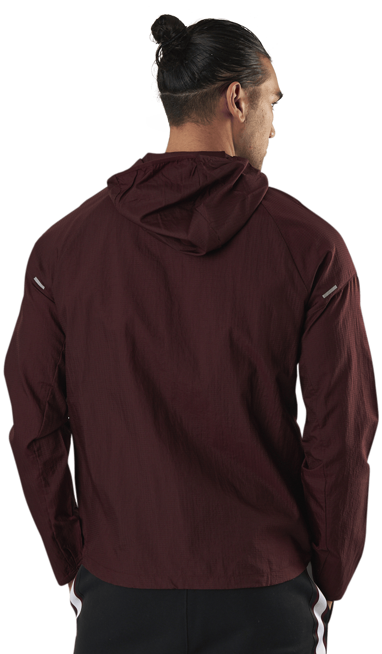 Essential Running Jacket Patterned, Male, Apparels, jackets, Running, Red, S