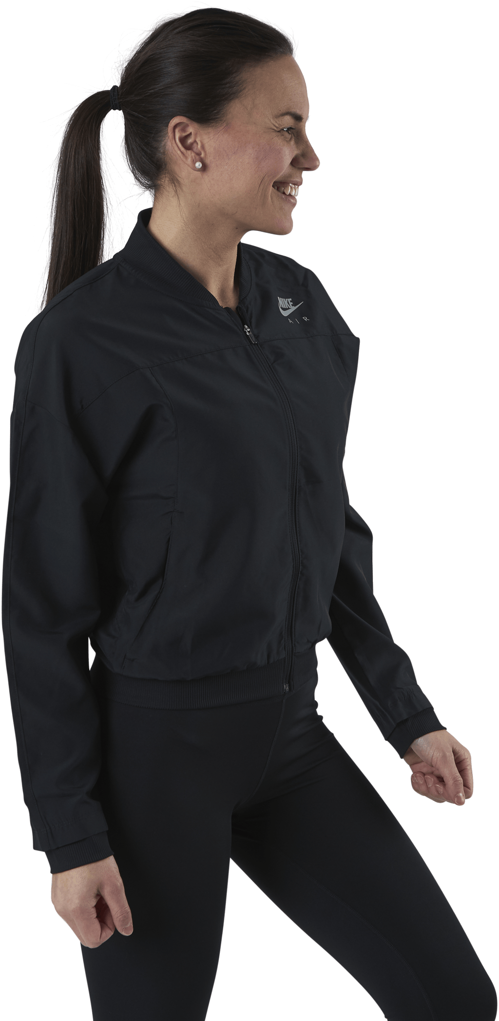 Air Running Jacket Black/Silver - Bild 2