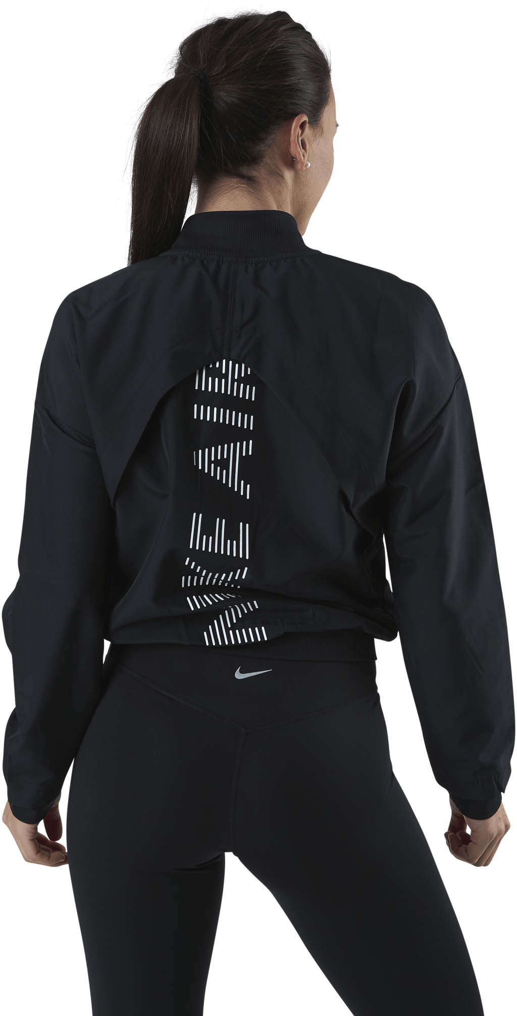 Air Running Jacket Black/Silver - Bild 3