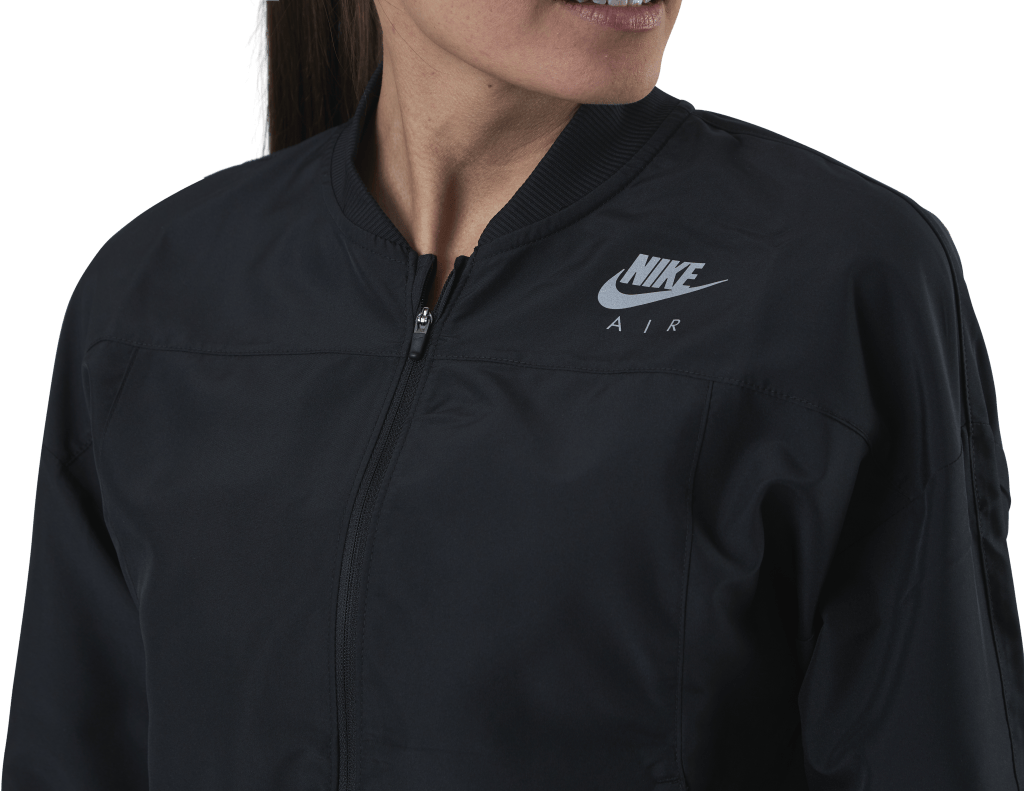 Air Running Jacket Black/Silver - Bild 4