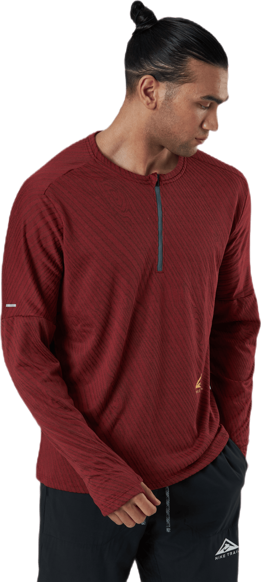 Dri-FIT Element 1/2-Zip Top Trail Red - Bild 2