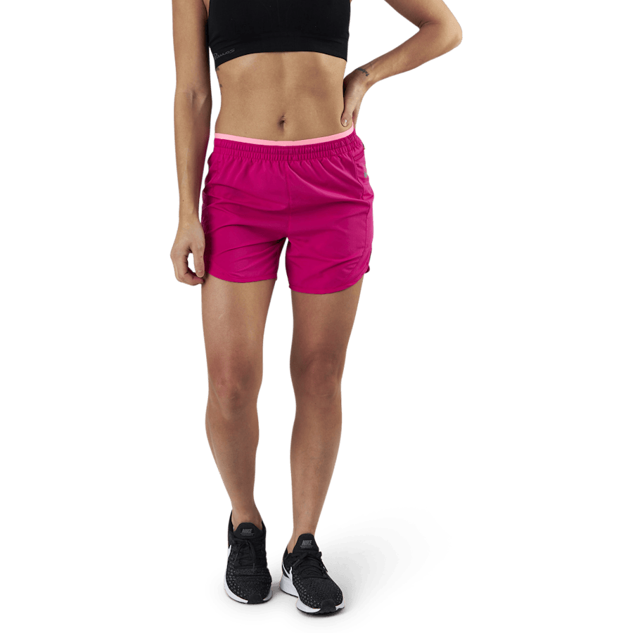 Tempo Luxe 5" Running Short Silver/Red - Bild 4