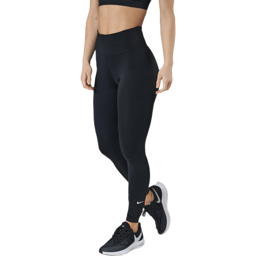 Dri-FIT One Women’s Mid-Rise Leggings BLACK/WHITE