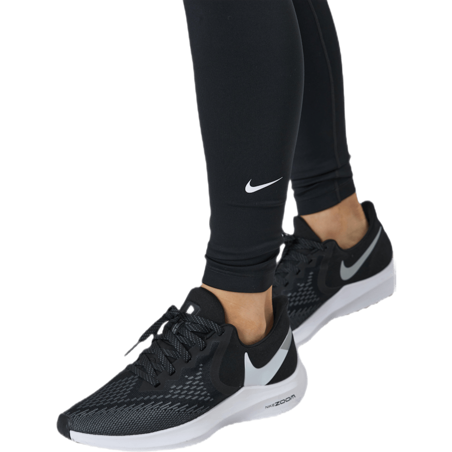 Dri-FIT One Women's Mid-Rise Leggings BLACK/WHITE - Bild 4