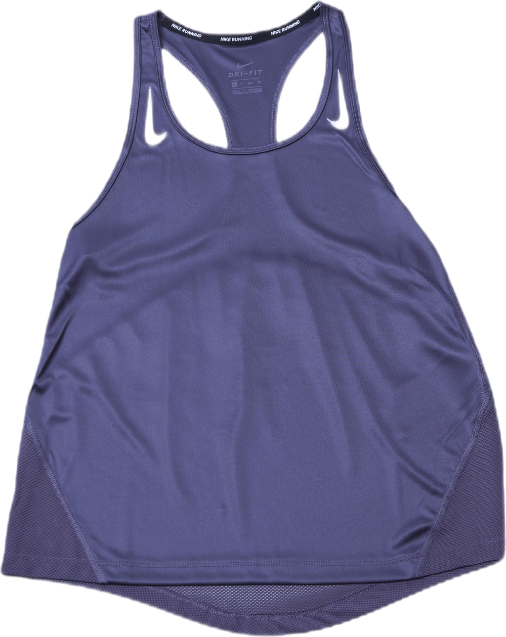 Miler Tank Racer Purple/Silver, Female, Kläder, Tops, Löpning, Blå, M