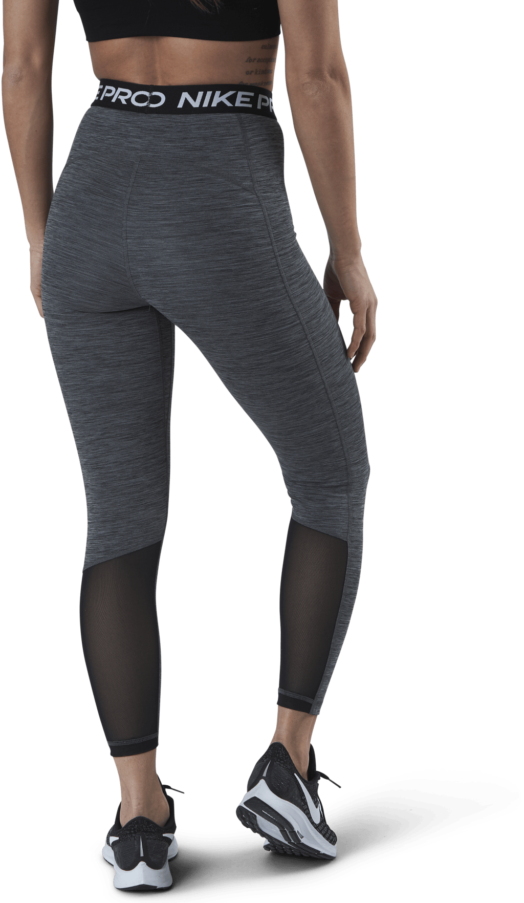 365 Tight 7/8 Hi Rise White/Black - Bild 3