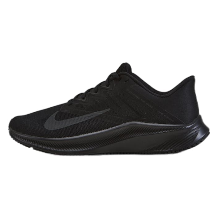 Quest 3 Black/Grey, Male, Shoes, Running shoes, Running, Black, UK 7,5