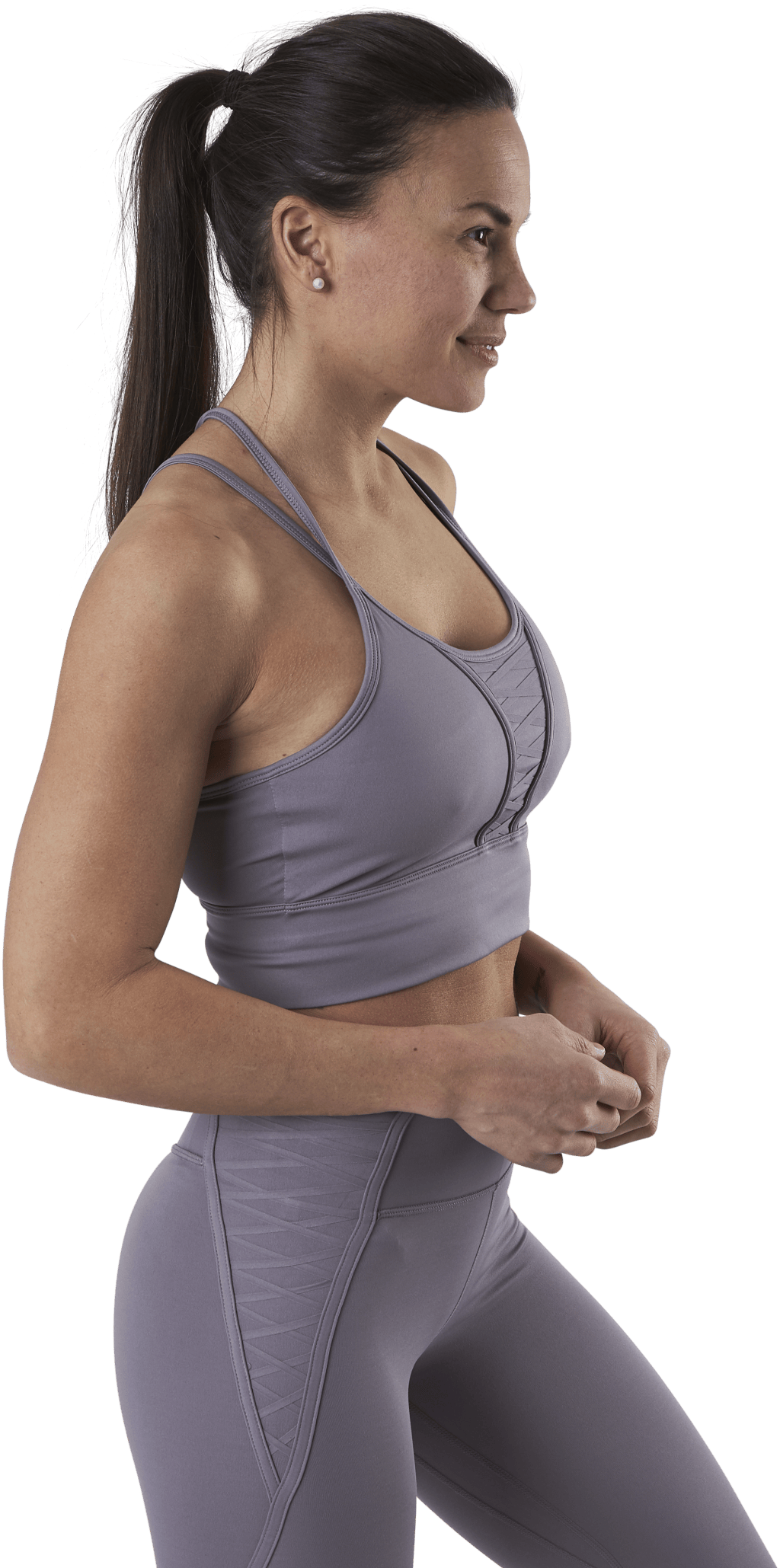 Dri-FIT Cropped Lacing Luxe Purple - Bild 2