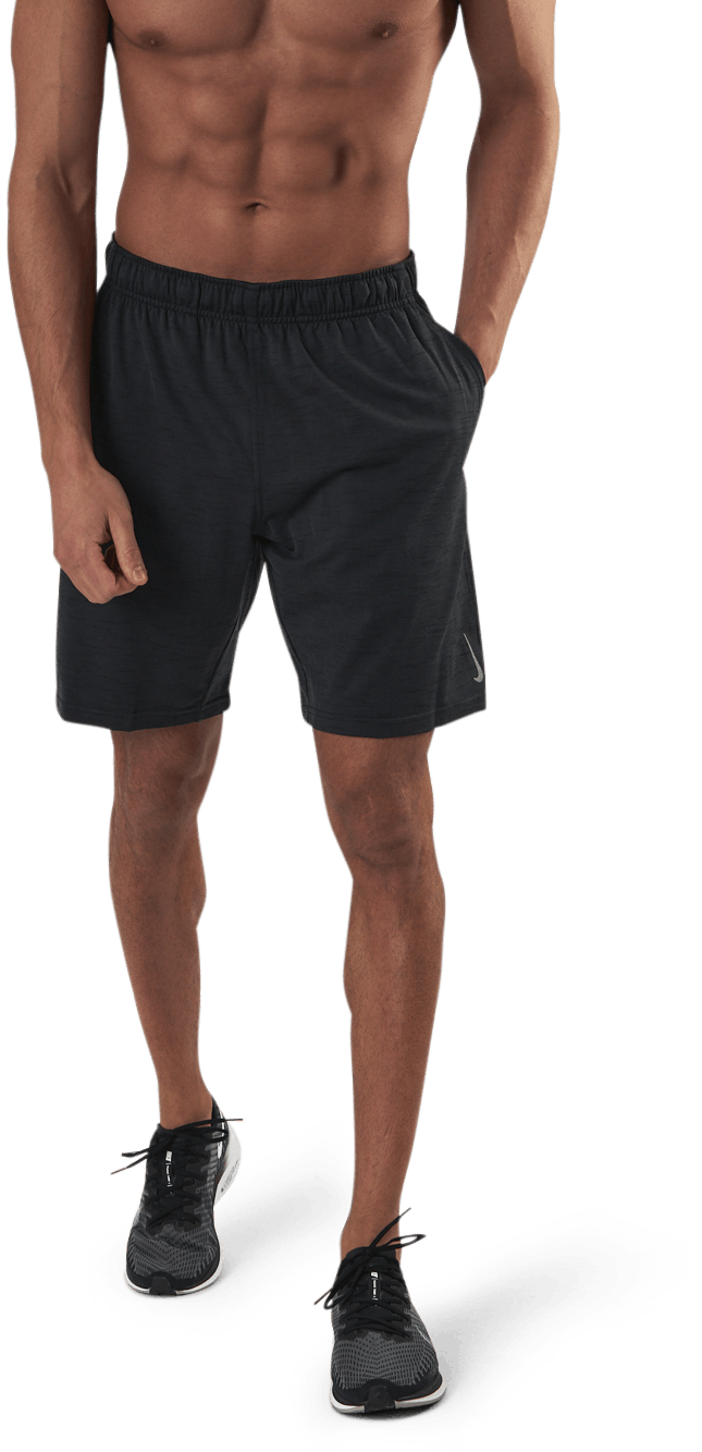 Yoga Dri-FIT Shorts Black/Grey, Male, Kleding, Korte broek, Yoga, Zwart, L