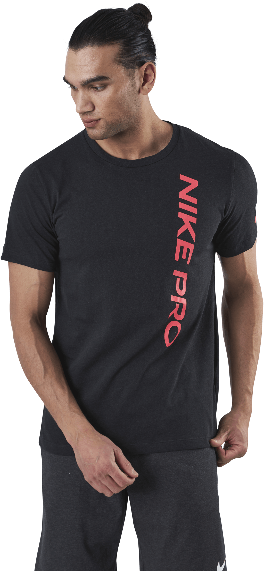 Pro Burnout SS Top Black/Red, Male, Odevy, Tričko, Posilovať, Čierna, M