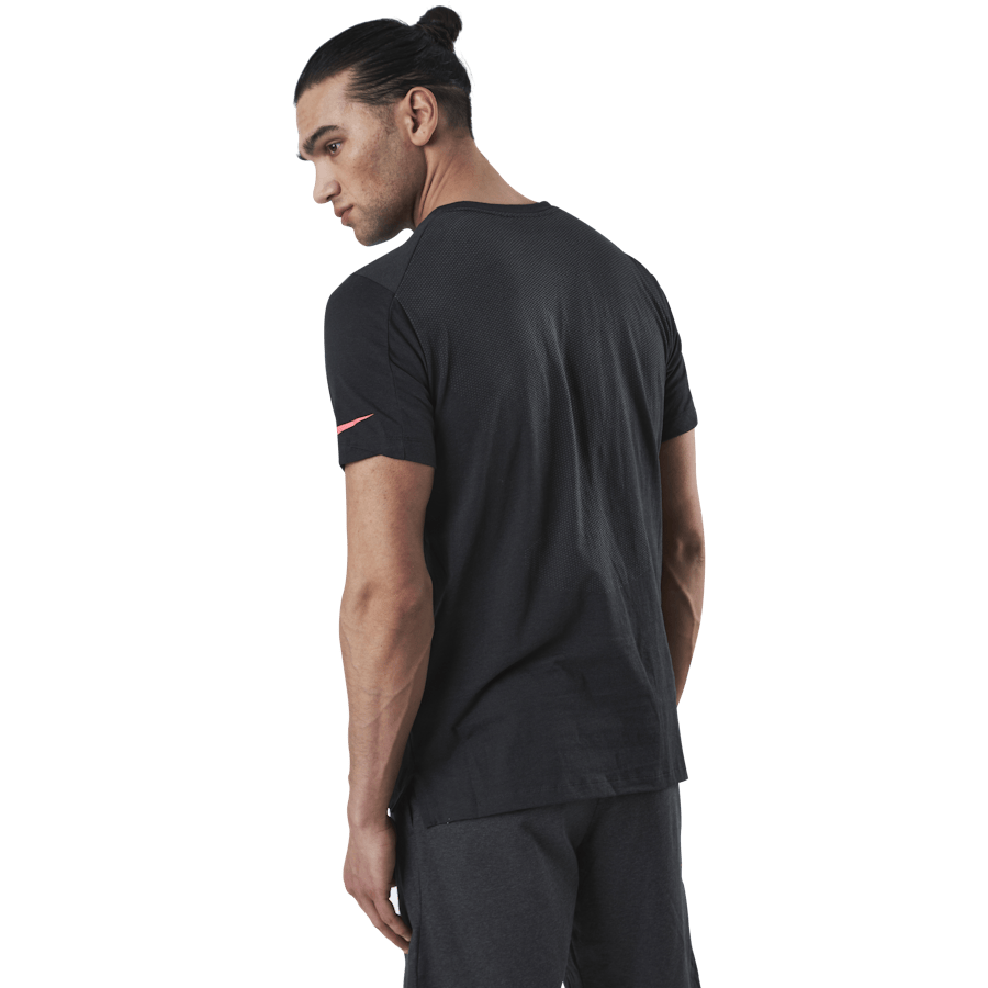 Pro Burnout SS Top Black/Red - Bild 3