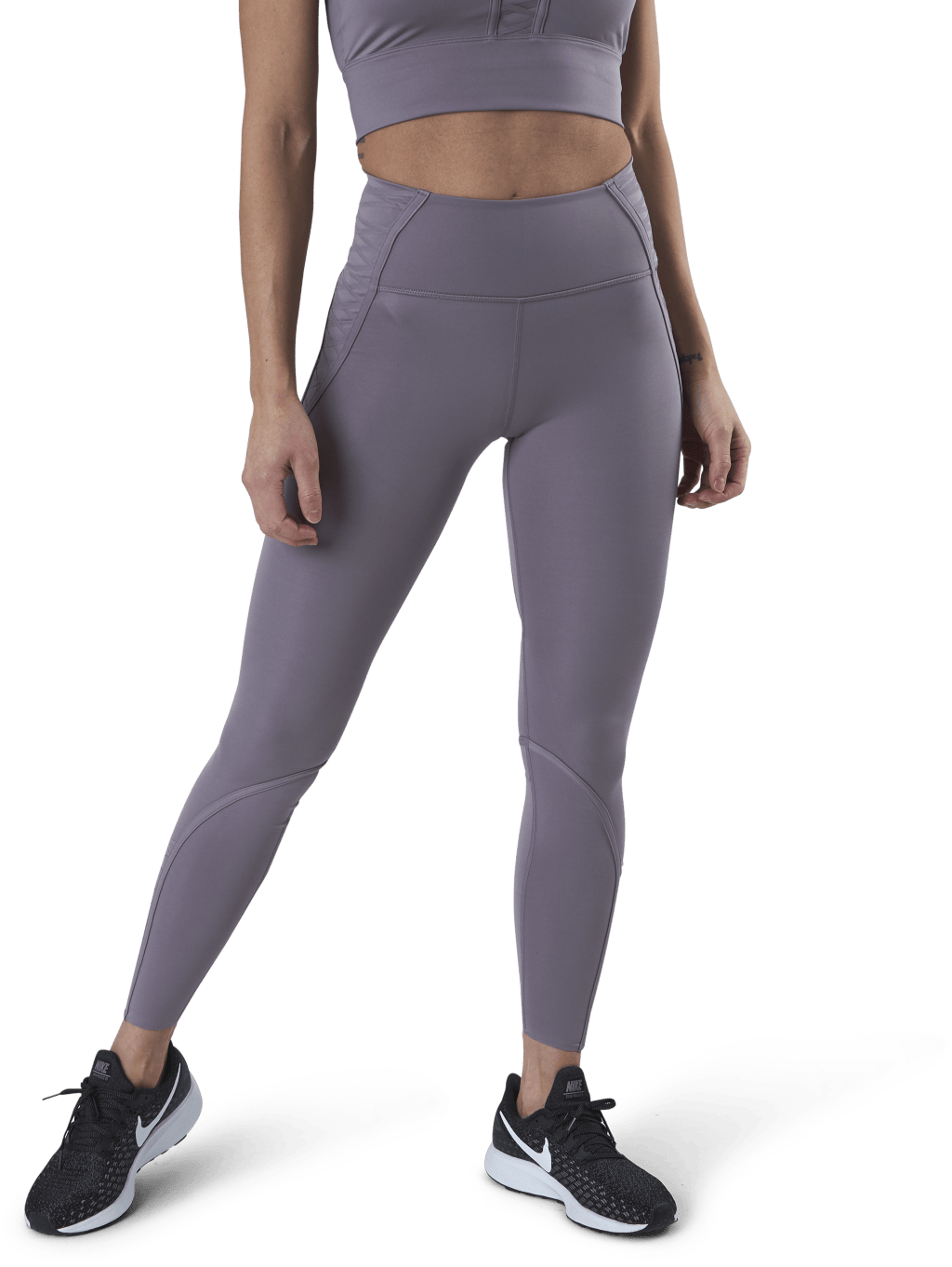 One Luxe Lacing 7/8 Tights Purple