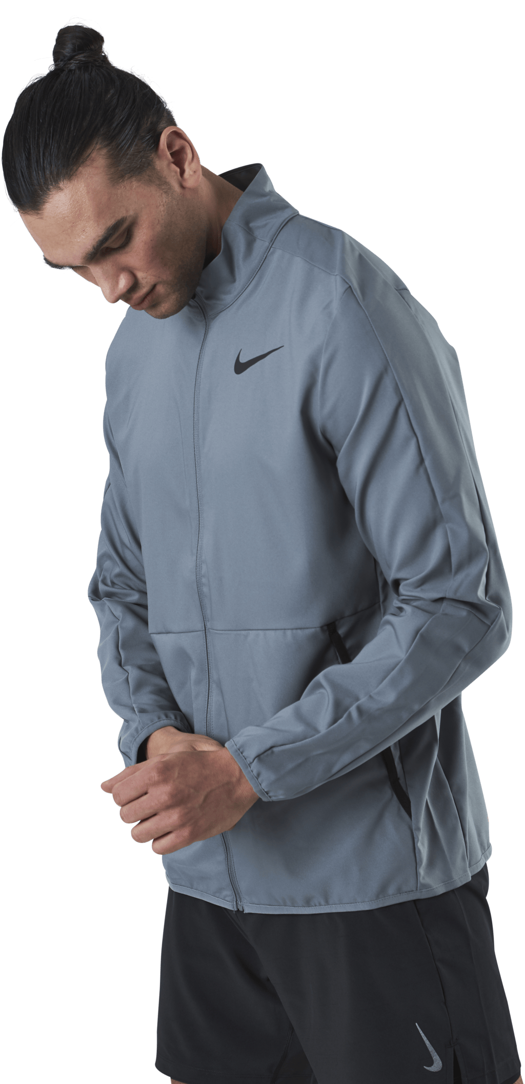 Team Woven Jacket Black/Grey - Bild 2