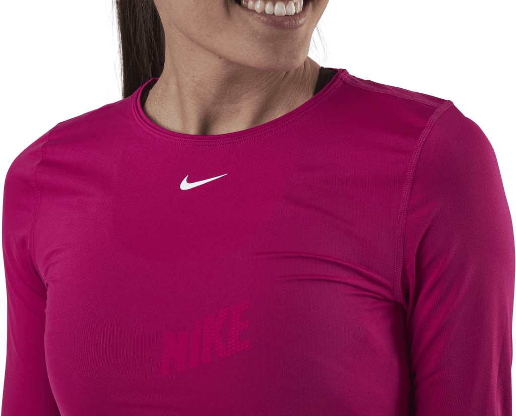 nike pro ls mesh top