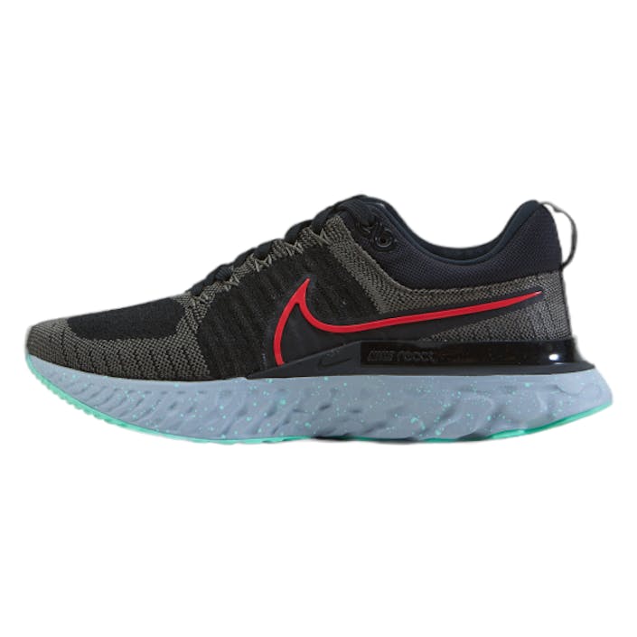 React Infinity Run Flyknit 2 Black/Red, Male, Skor, Löparskor, Löpning, Svart, EU 42,5