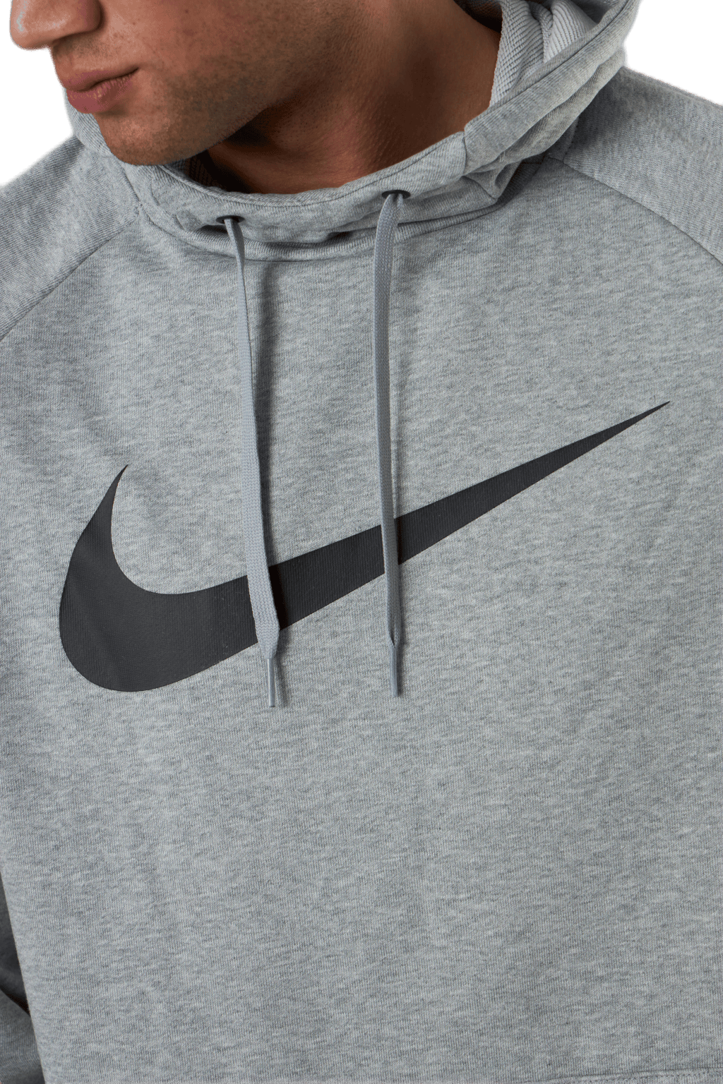 Dri-FIT Men's Pullover Training Hoodie DK GREY HEATHER/BLACK - Bild 4