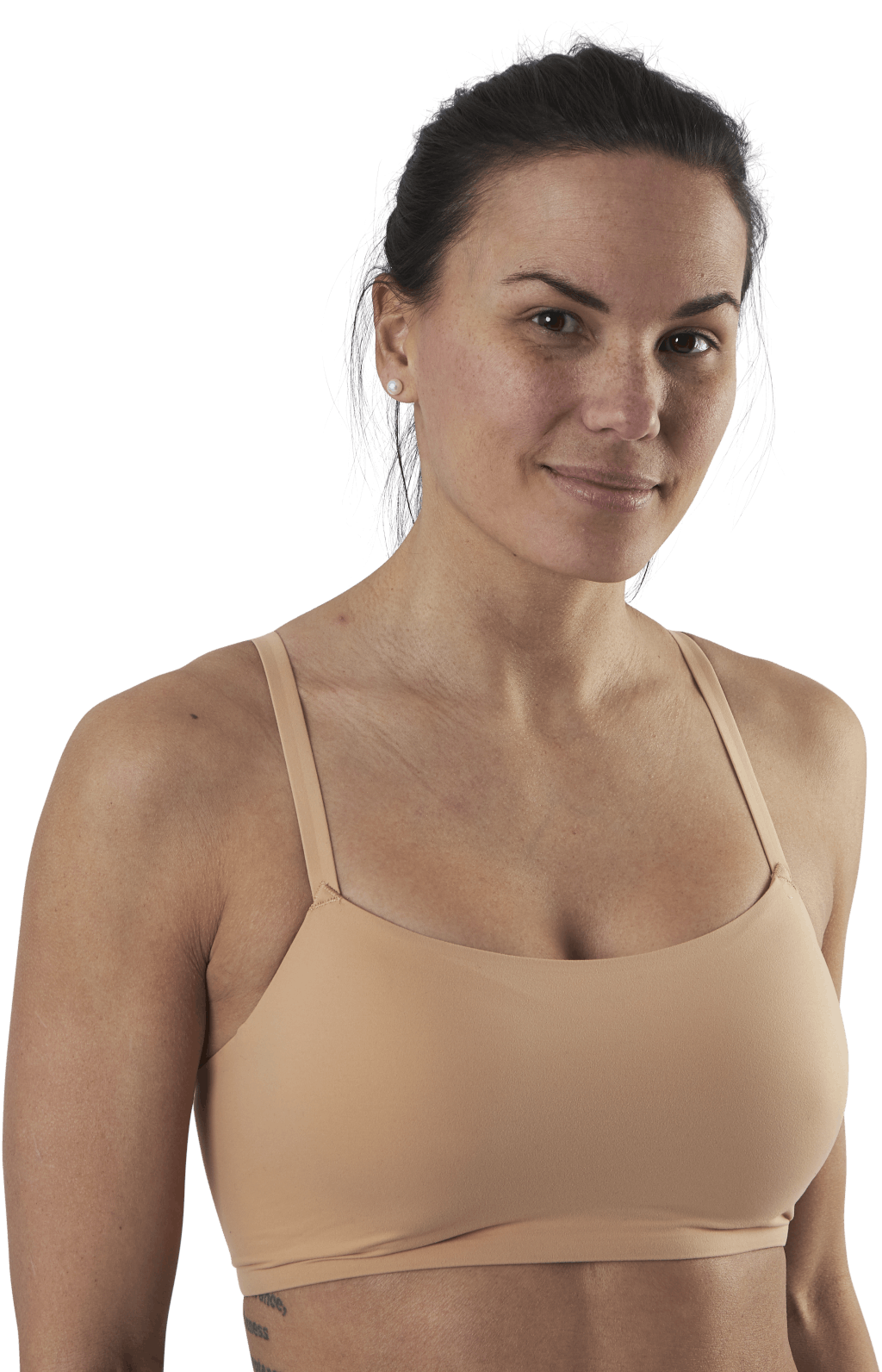 Indy Soft Lux Bra Pink, Female, Kleding, Sport bh, Yoga, Roze, L