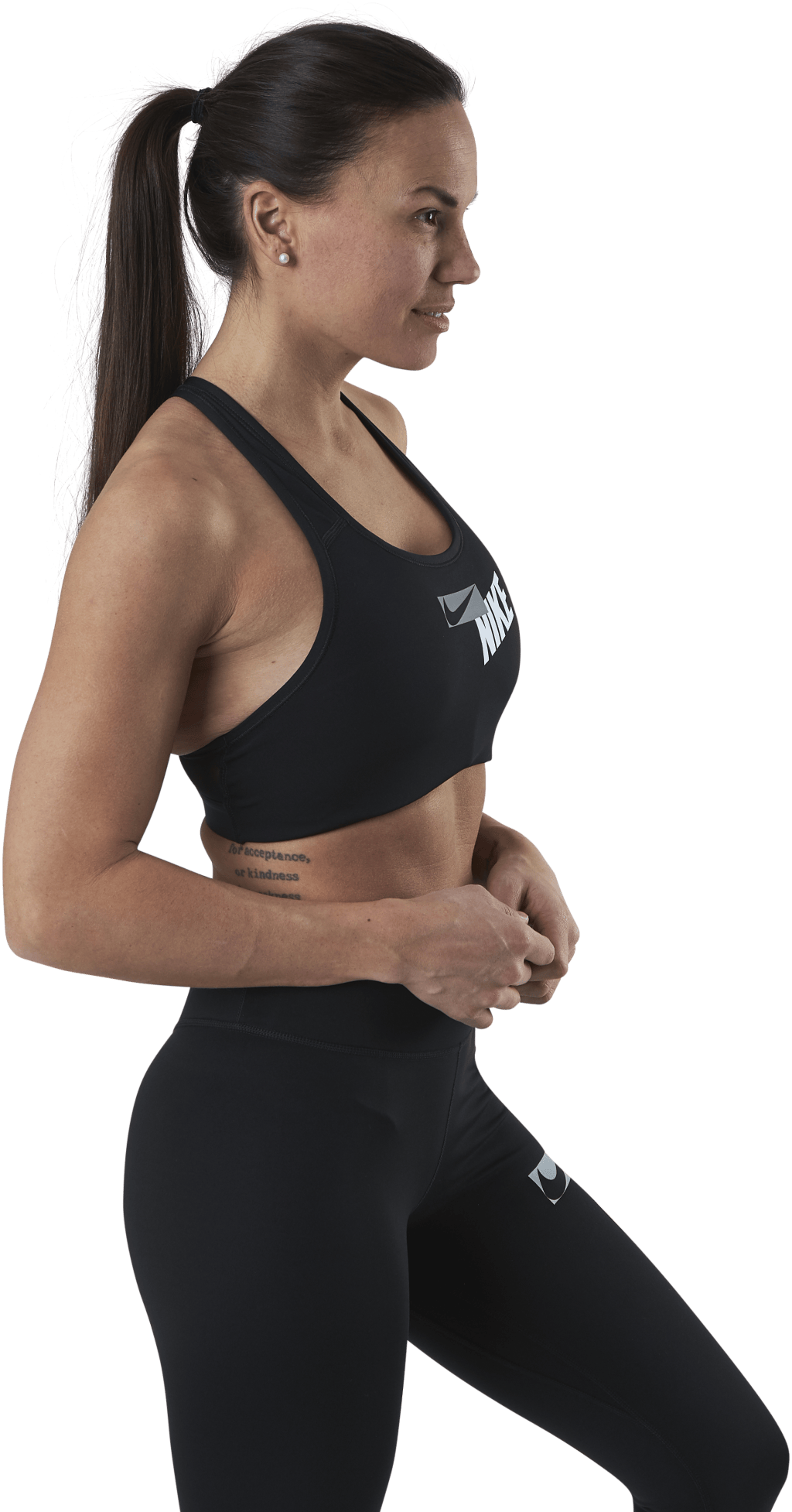 Swoosh Logo Bra Pad Black/Grey - Bild 2