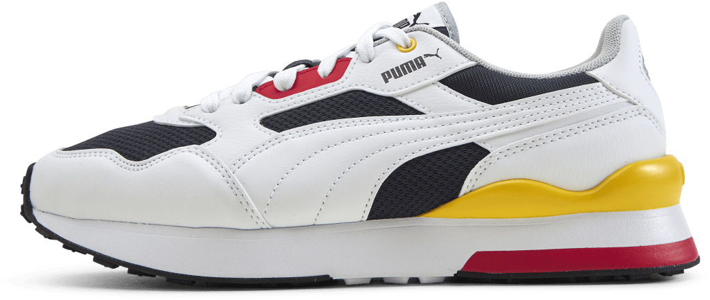 R78 FUTR Junior White/Black/Yellow, Unisex, Shoes, Trainers, Multi color, UK 1