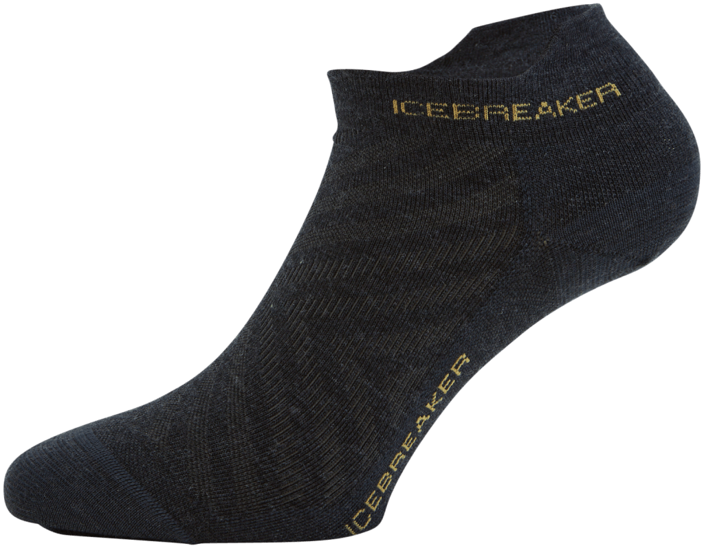 Run+ Ultralight Micro Black, Female, Apparels, Socks, Running, Black, L