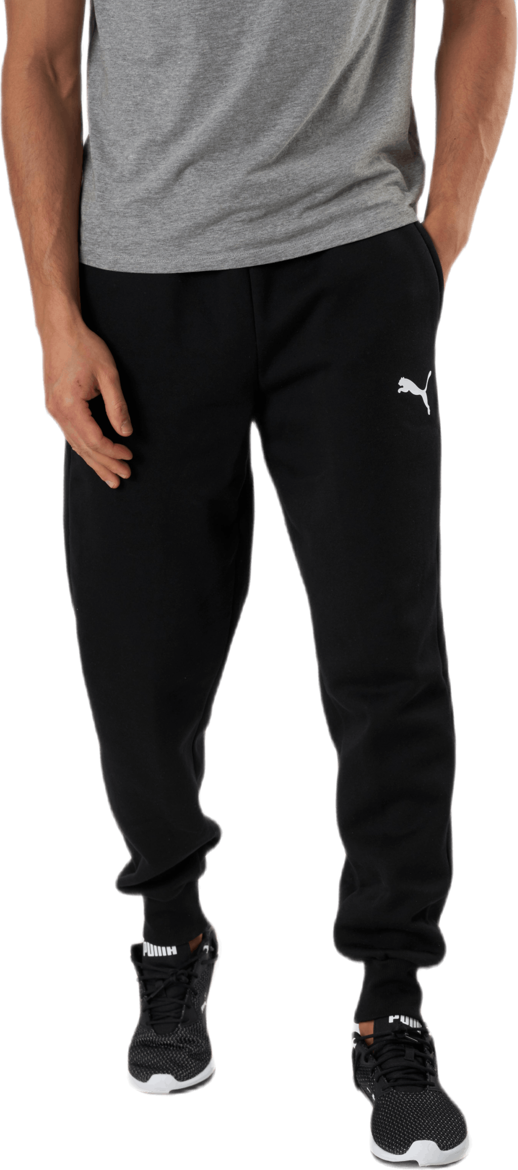 Essential Logo Pants Fl Cl Black, Male, Kleding, Broek, Zwart, M