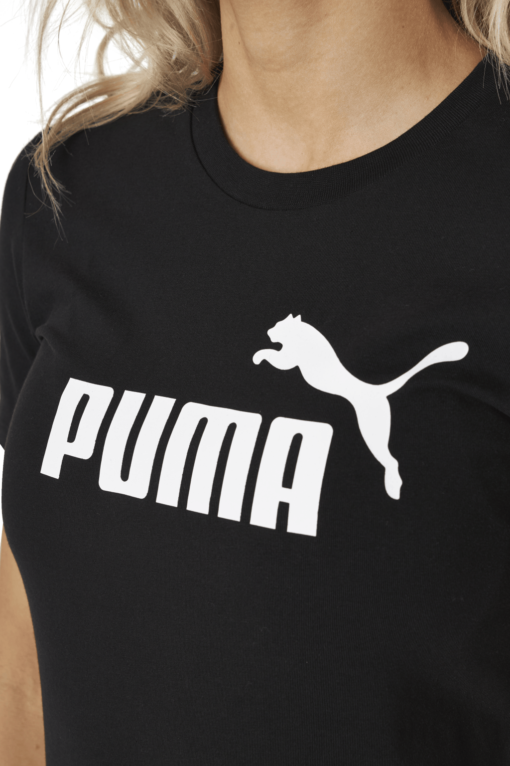 Essential Slim Tee Dress Black - Bild 5