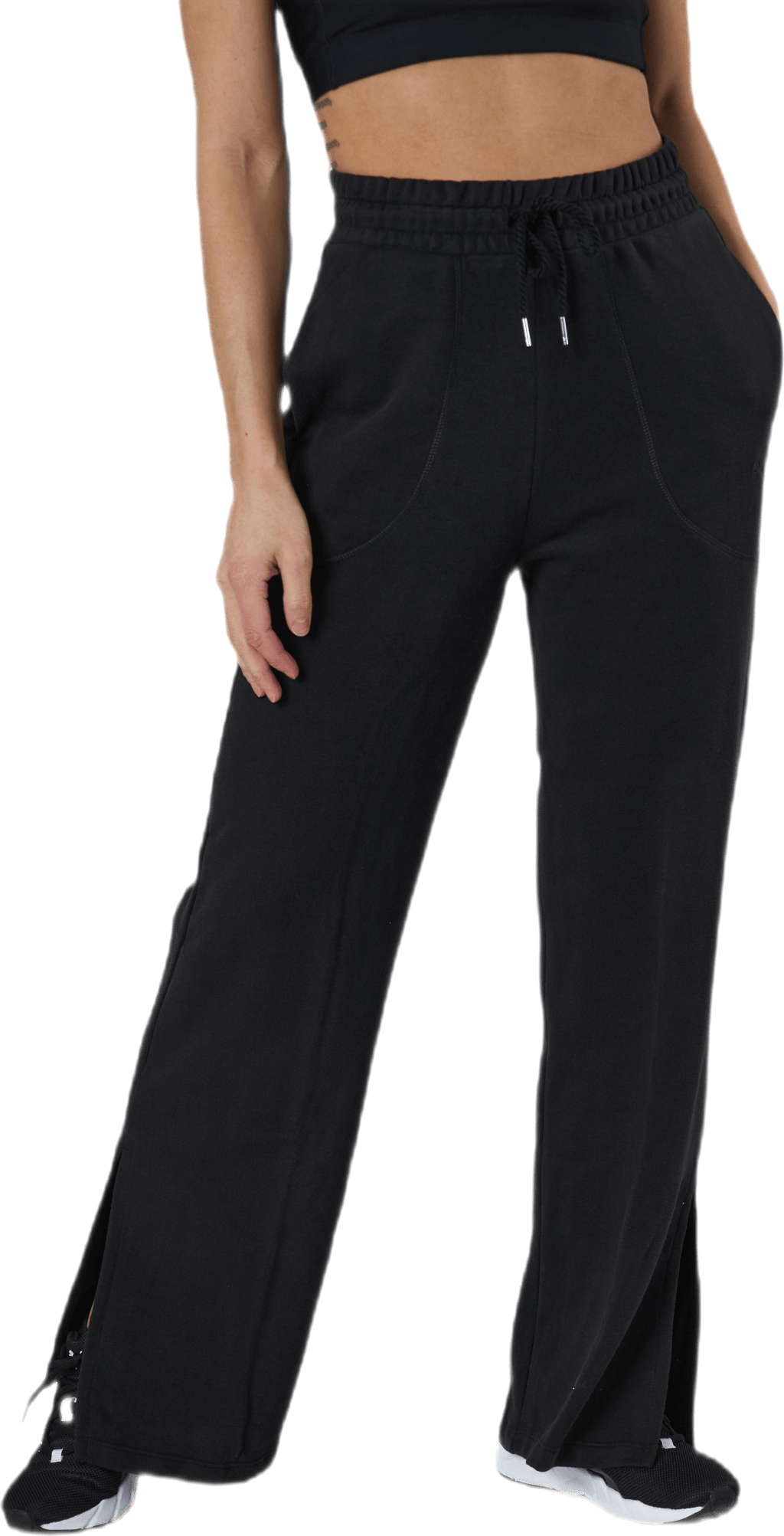 Her Wide Pants Tr Black, Female, Abbigliamento, Pantaloni, Nero, L
