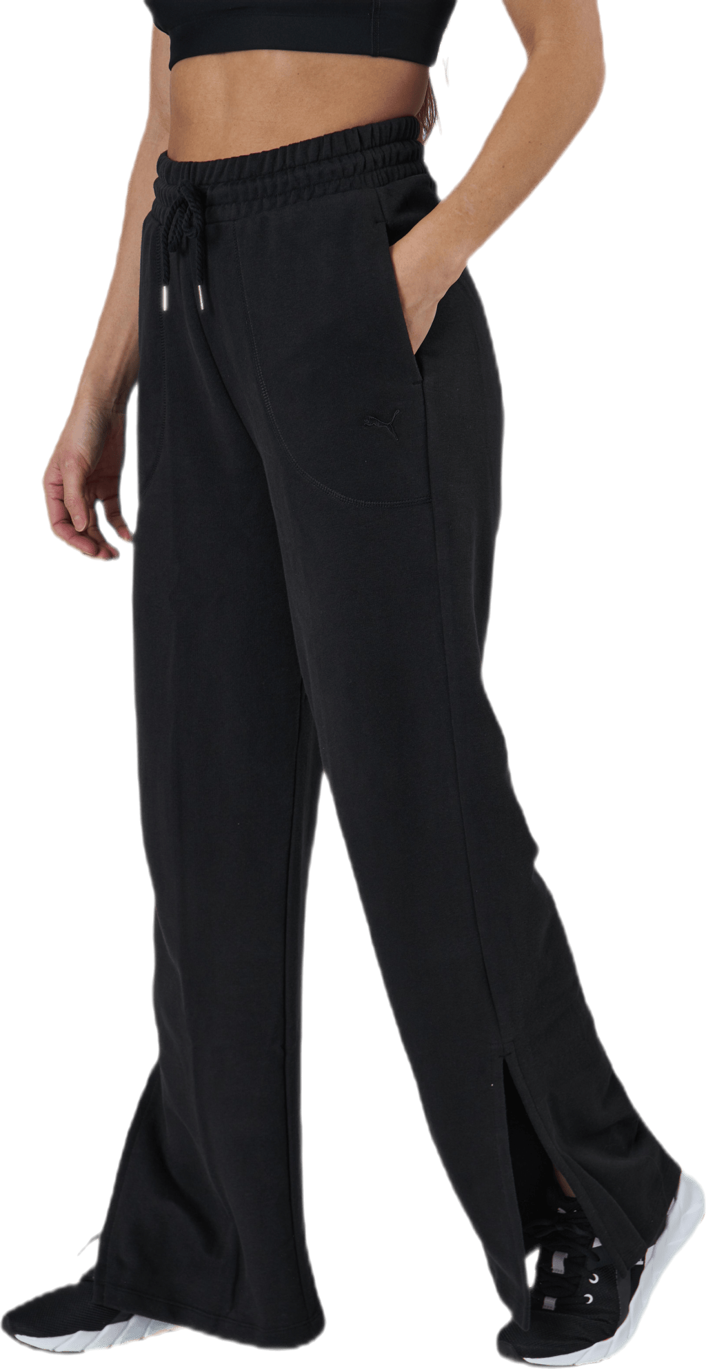 Her Wide Pants Tr Black - Bild 4