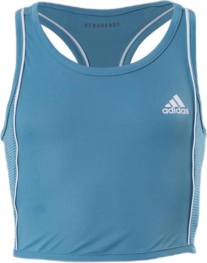 Pop Up Tank Blue/White