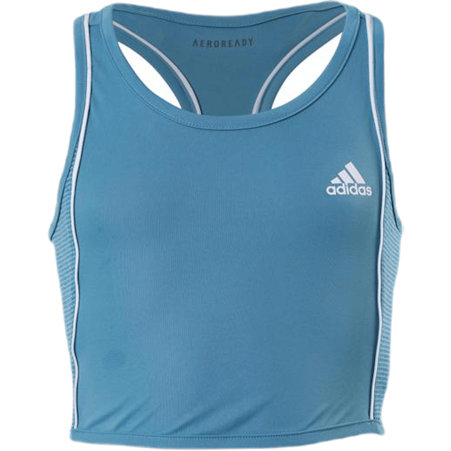 Pop Up Tank Blue/White