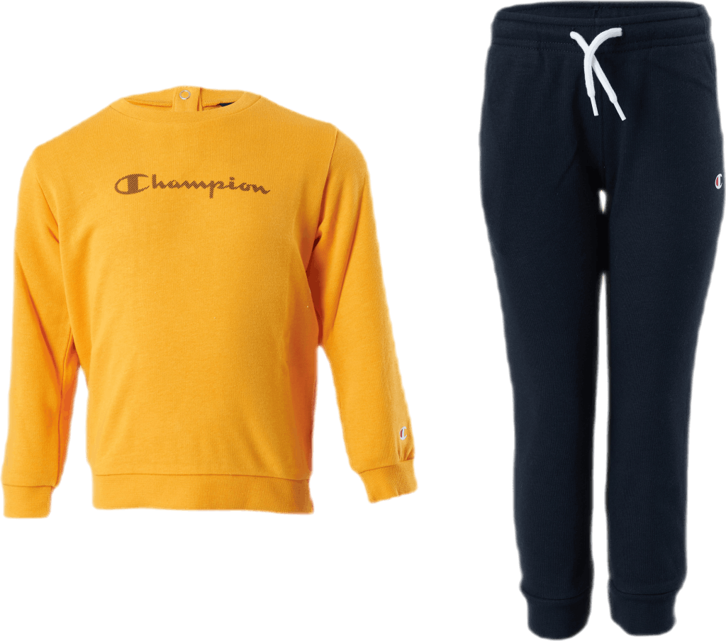 Crewneck Suit Orange, Unisex, Apparels, tracksuits & sets, Orange, 86