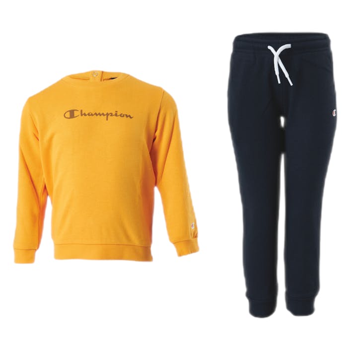 Crewneck Suit Orange, Unisex, Apparels, tracksuits & sets, Orange, 86
