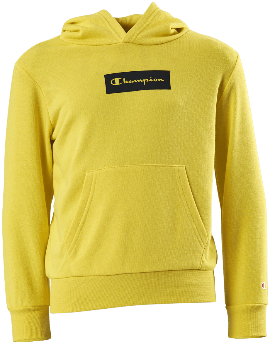Pastel Hooded Sweatshirt Junior Yellow