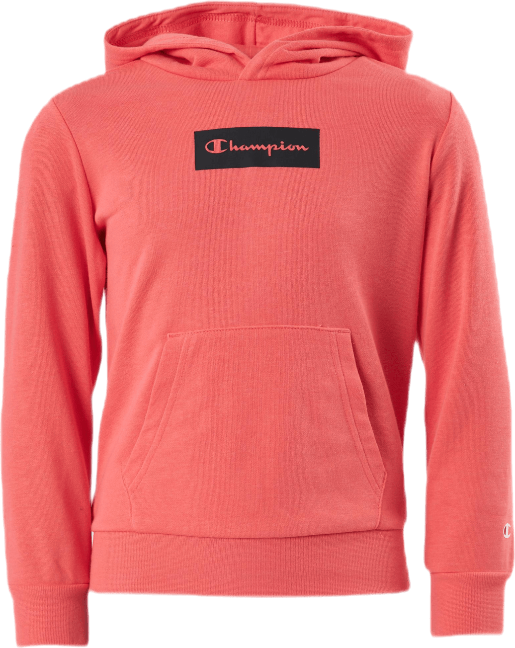 Pastel Hooded Sweatshirt Junior Red