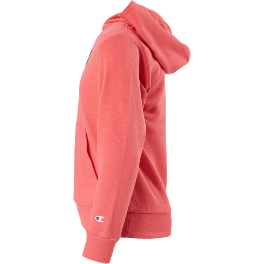 Pastel Hooded Sweatshirt Junior Red - Bild 2